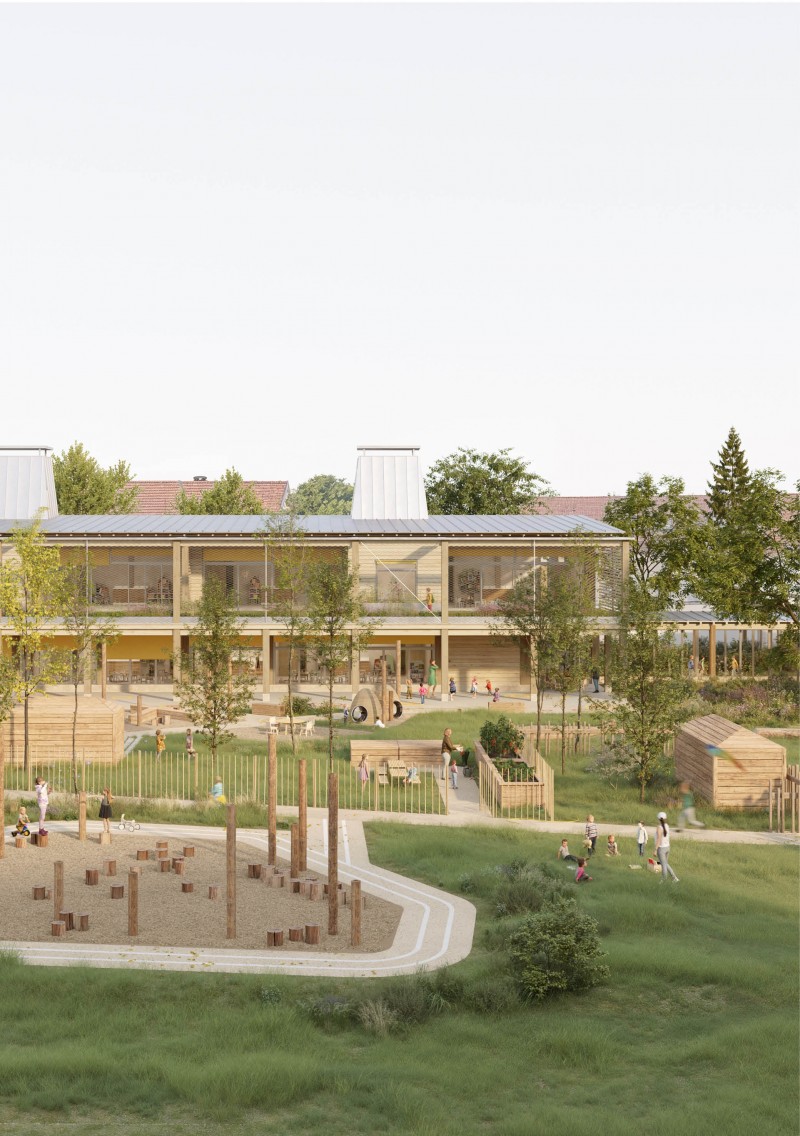 B2A 089 - Ecole maternelle so-fia_b2a_chilly_mazarin_cam_cour-recadree