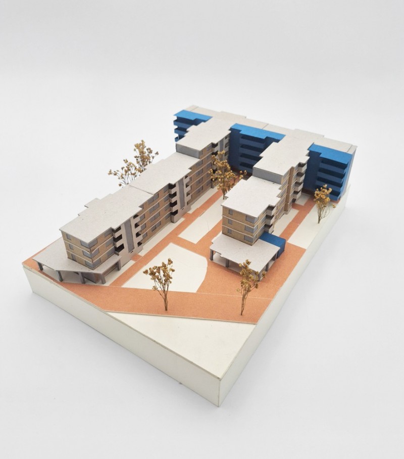 B2A 081 - Résidence Marcel Lods 3.maquette-projet
