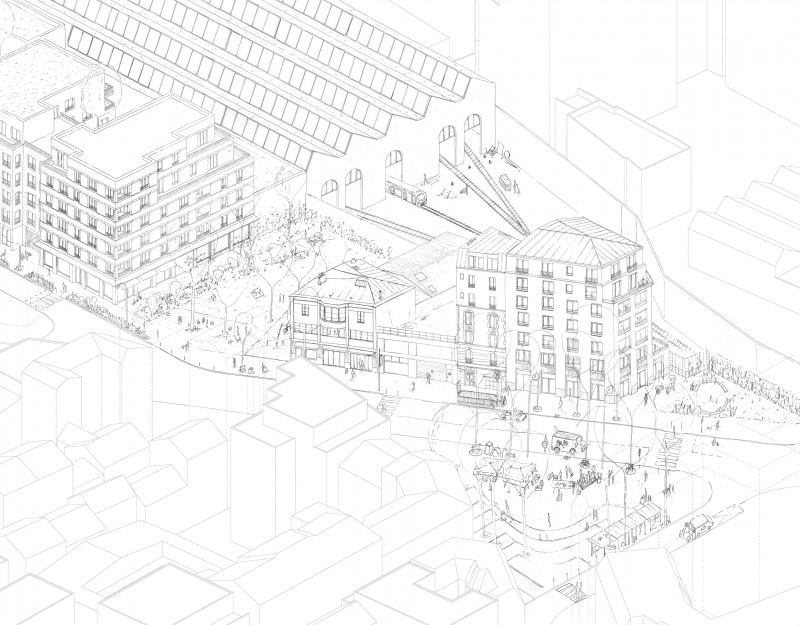 B2A 086_91 logements a0-axonometrie-main-zoom