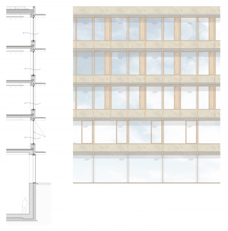 B2A 039 - UNIL b&acirc;timent pour les Sciences Humaines detail-50