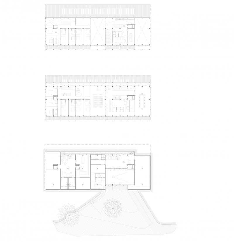 B2A 028 - Auberge communale port-gitana-plans