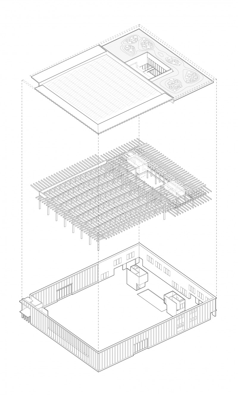 B2A 050 - CIS de Saclay 220705_axo_nettoyee_ajap-23