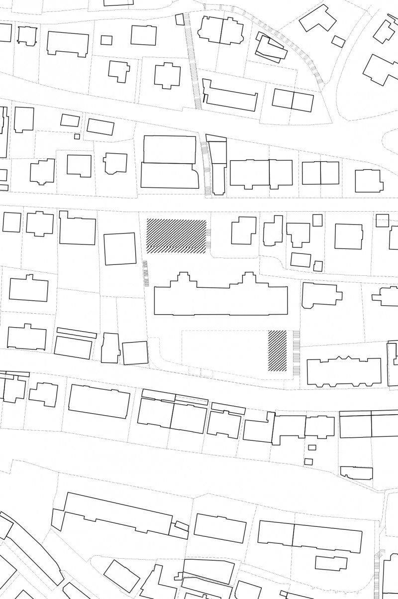 B2A 031 - Des cours aux Parcs plan-de-situation_neuchatel