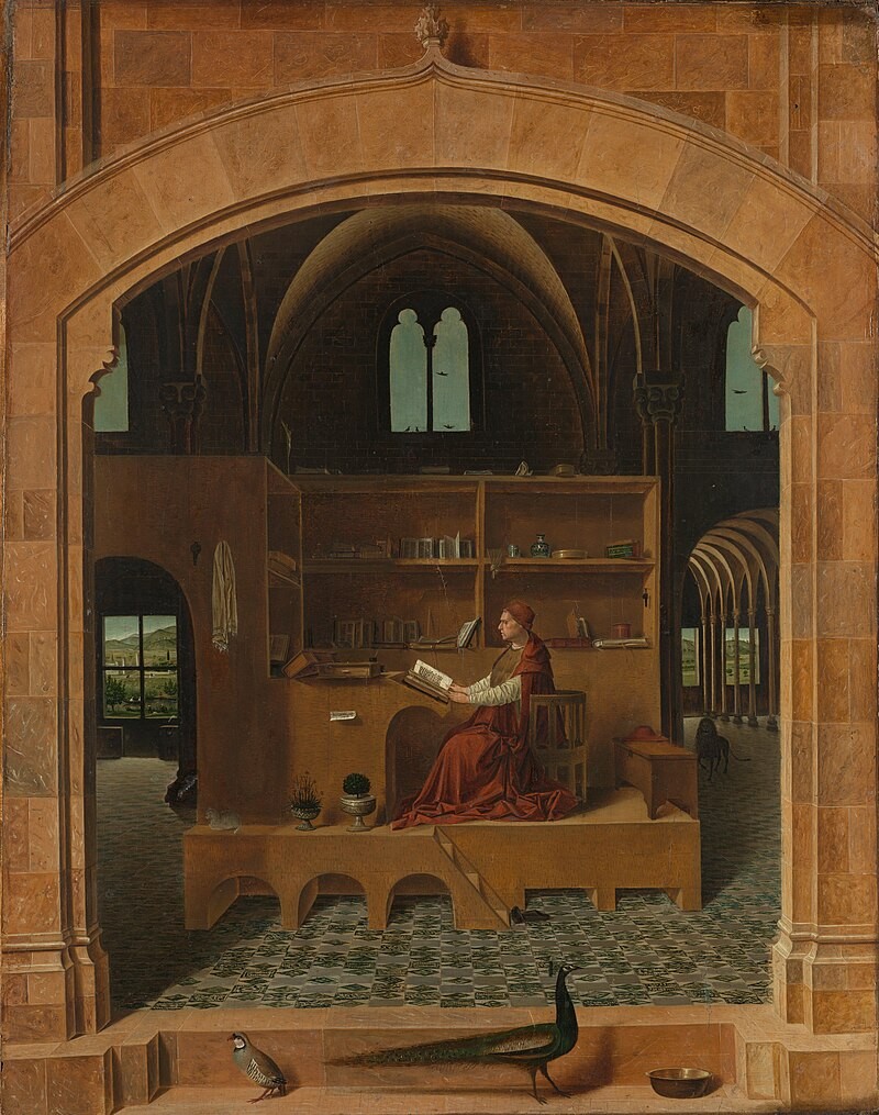 B2A 047 - Mairie du 8ème arrondissement antonello_da_messina_-_st_jerome_in_his_study_-_national_gallery_london