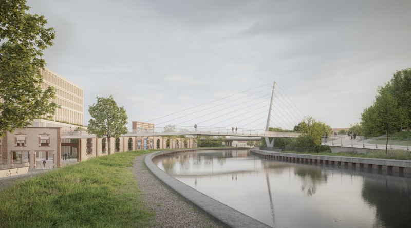 B2A 069 - Passerelle sur la canal de la Marne au Rhin ney-b2a_nancy_www.piotrbanak.com-1