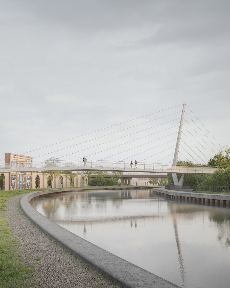 B2A 069 - Passerelle sur la canal de la Marne au Rhin ney-b2a_nancy_www.piotrbanak.com-1-copie