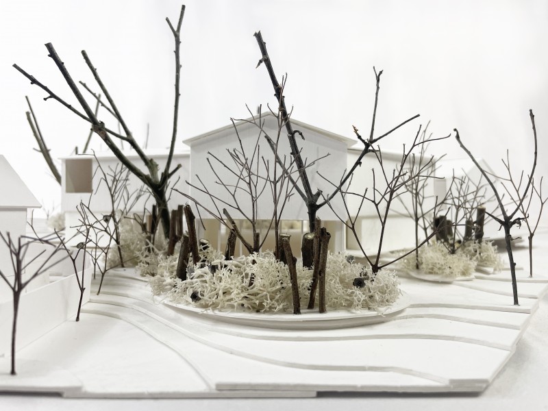 B2A 065 - Pôle intergénérationnel vue-depuis-le-jardin